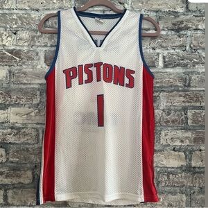 Pistons Vintage Basketball Jersey Billups wasn’t going to relist but hubby said😬
